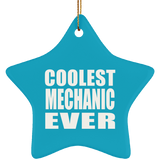 Coolest Mechanic Ever - Star Ornament