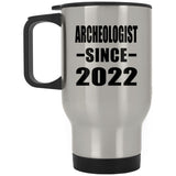 Archeologist Since 2022 - Silver Travel Mug