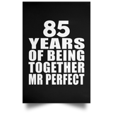 85th Anniversary 85 Years Of Being Mr Perfect - Poster Portrait