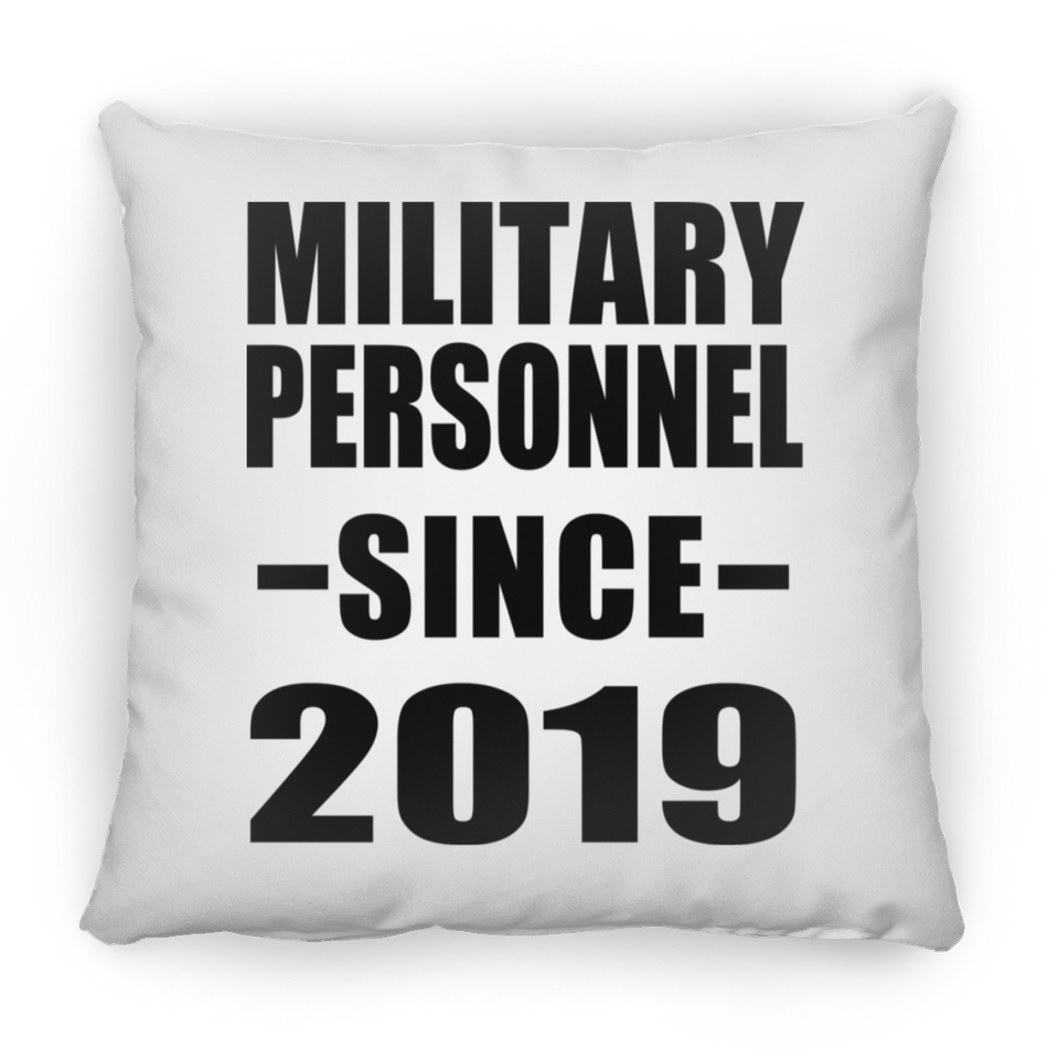 Military Personnel Since 2019 - Throw Pillow