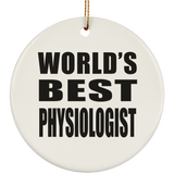 World's Best Physiologist - Circle Ornament