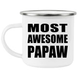 Most Awesome Papaw - 12oz Camping Mug