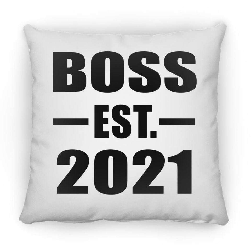 Boss Established EST. 2021 - Throw Pillow