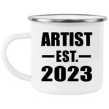 Artist Established EST. 2023 - 12oz Camping Mug