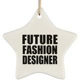 Future Fashion Designer - Star Ornament