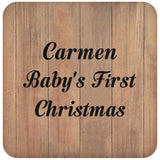 Carmen Baby's First Christmas - Drink Coaster C