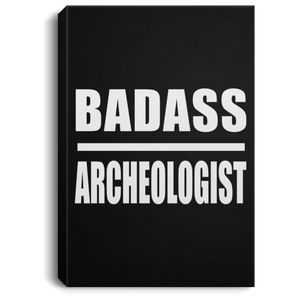 Badass Archeologist - Canvas Portrait