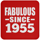 69th Birthday Fabulous Since 1955 - Drink Coaster