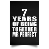 7th Anniversary 7 Years Of Being Mr Perfect - Poster Portrait