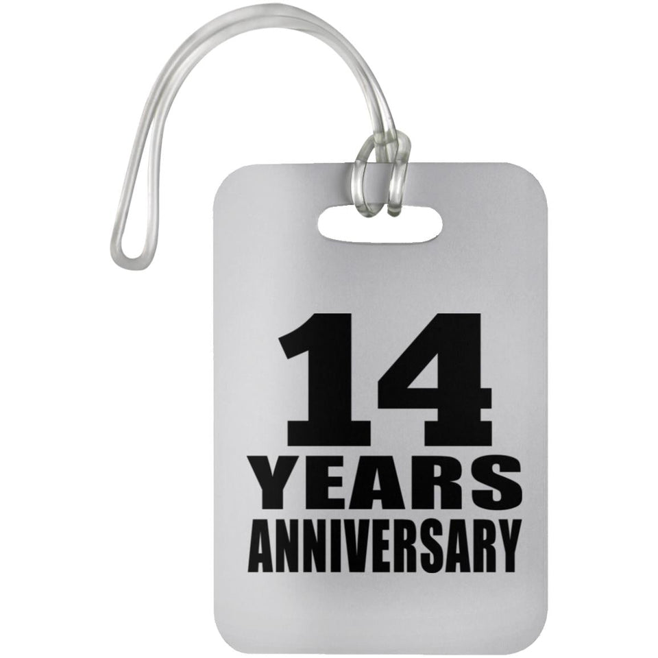 14th Anniversary 14 Years Anniversary - Luggage Bag Tag