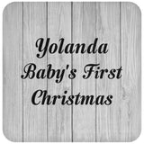 Yolanda Baby's First Christmas - Drink Coaster F