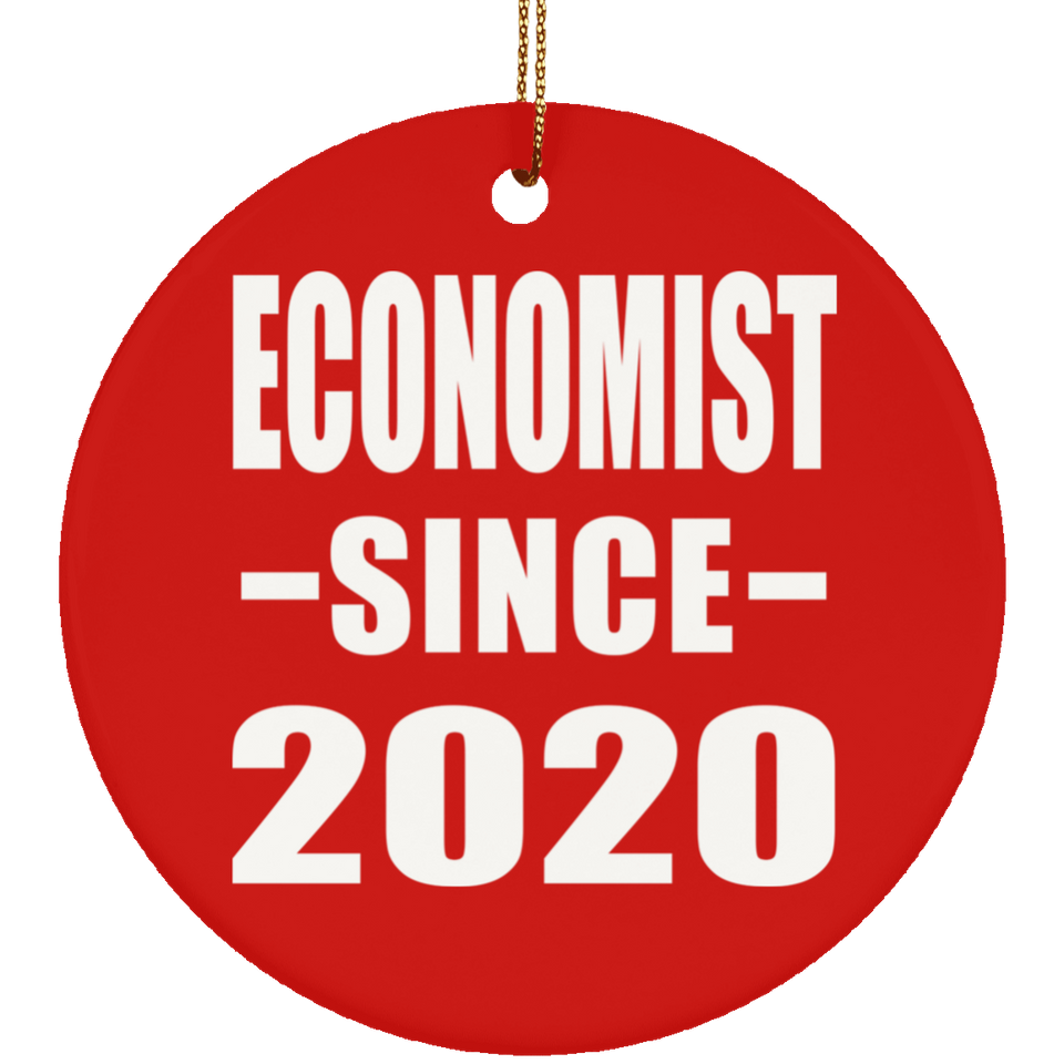 Economist Since 2020 - Circle Ornament