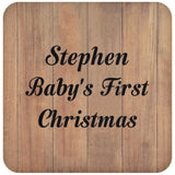 Stephen Baby's First Christmas - Drink Coaster C