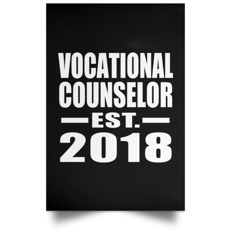 Vocational Counselor Established EST. 2018 - Poster Portrait