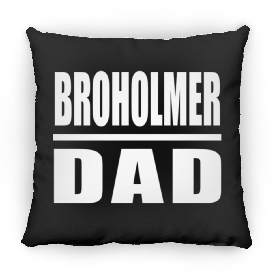 Broholmer Dad - Throw Pillow Black