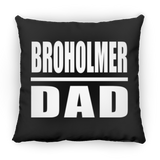 Broholmer Dad - Throw Pillow Black