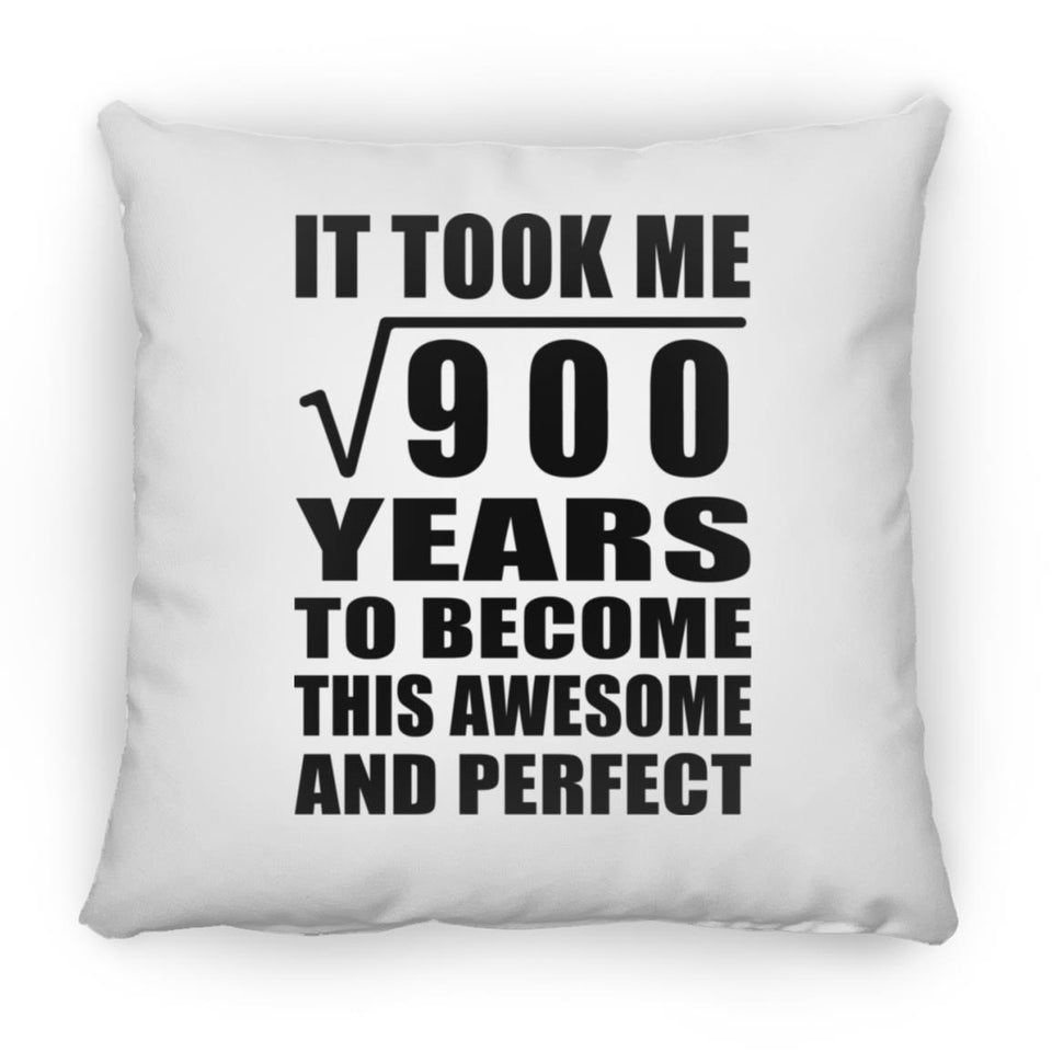 30th Birthday Took Square Root of 900 Years To Awesome - Throw Pillow