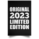 1st Birthday Original 2023 Limited Edition - Poster Portrait
