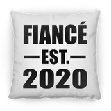 Fiance Established EST. 2020 - Throw Pillow
