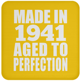 83rd Birthday Made In 1941 Aged to Perfection - Drink Coaster