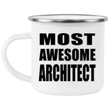 Most Awesome Architect - 12oz Camping Mug