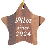Pilot Since 2024 - Star Ornament E