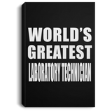 World's Greatest Laboratory Technician - Canvas Portrait