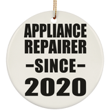 Appliance Repairer Since 2020 - Circle Ornament