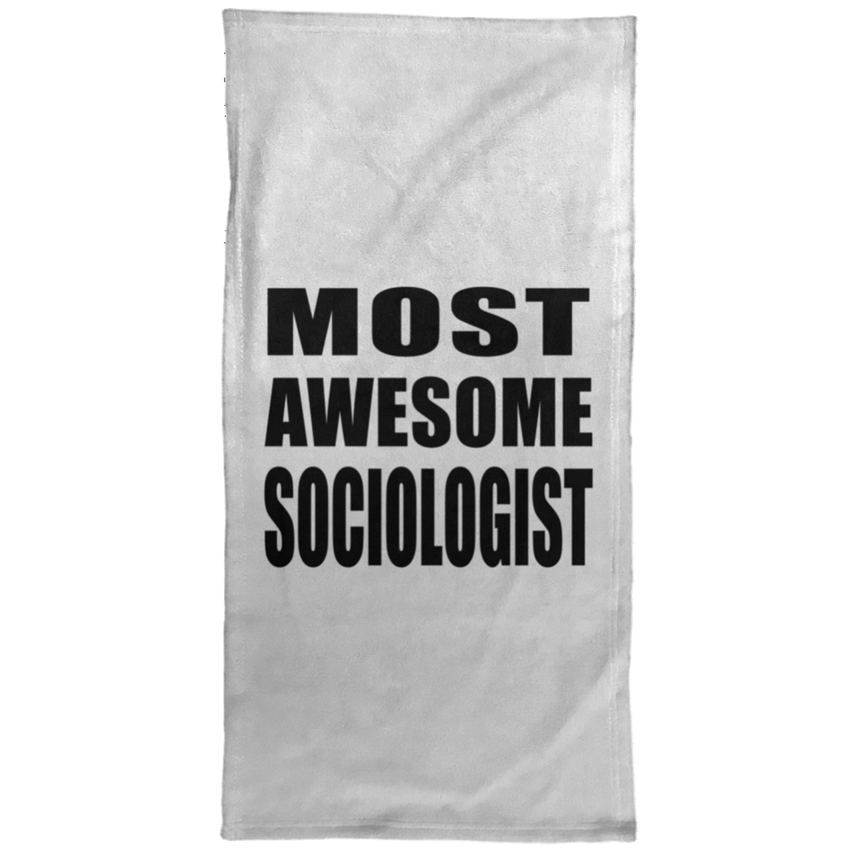 Most Awesome Sociologist - Hand Towel
