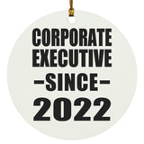Corporate Executive Since 2022 - Circle Ornament