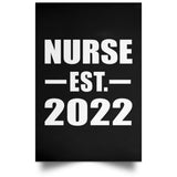 Nurse Established EST. 2022 - Poster Portrait