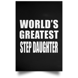 World's Greatest Step Daughter - Poster Portrait