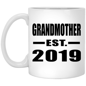 Grandmother Established EST. 2019 - 11oz Coffee Mug