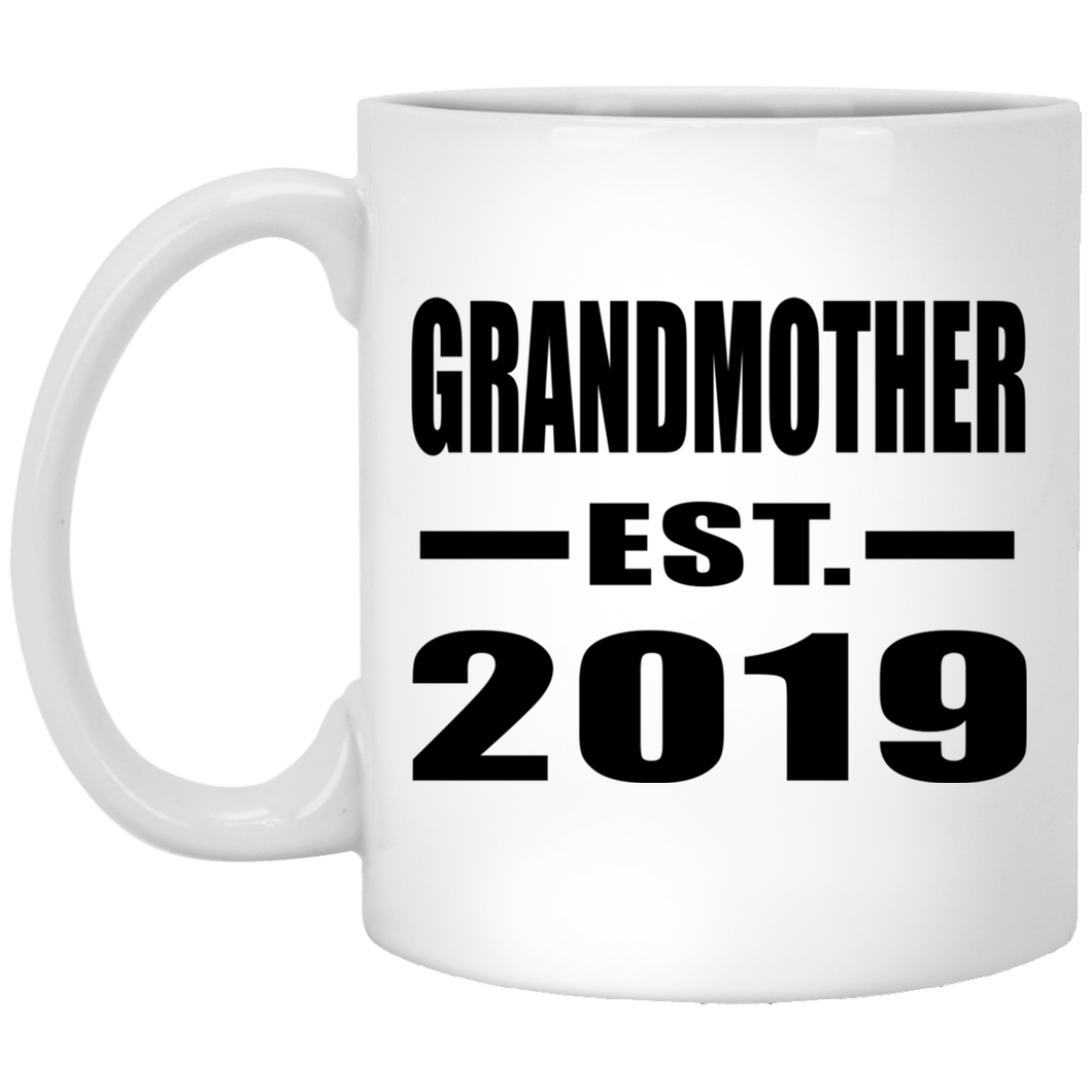 Grandmother Established EST. 2019 - 11oz Coffee Mug