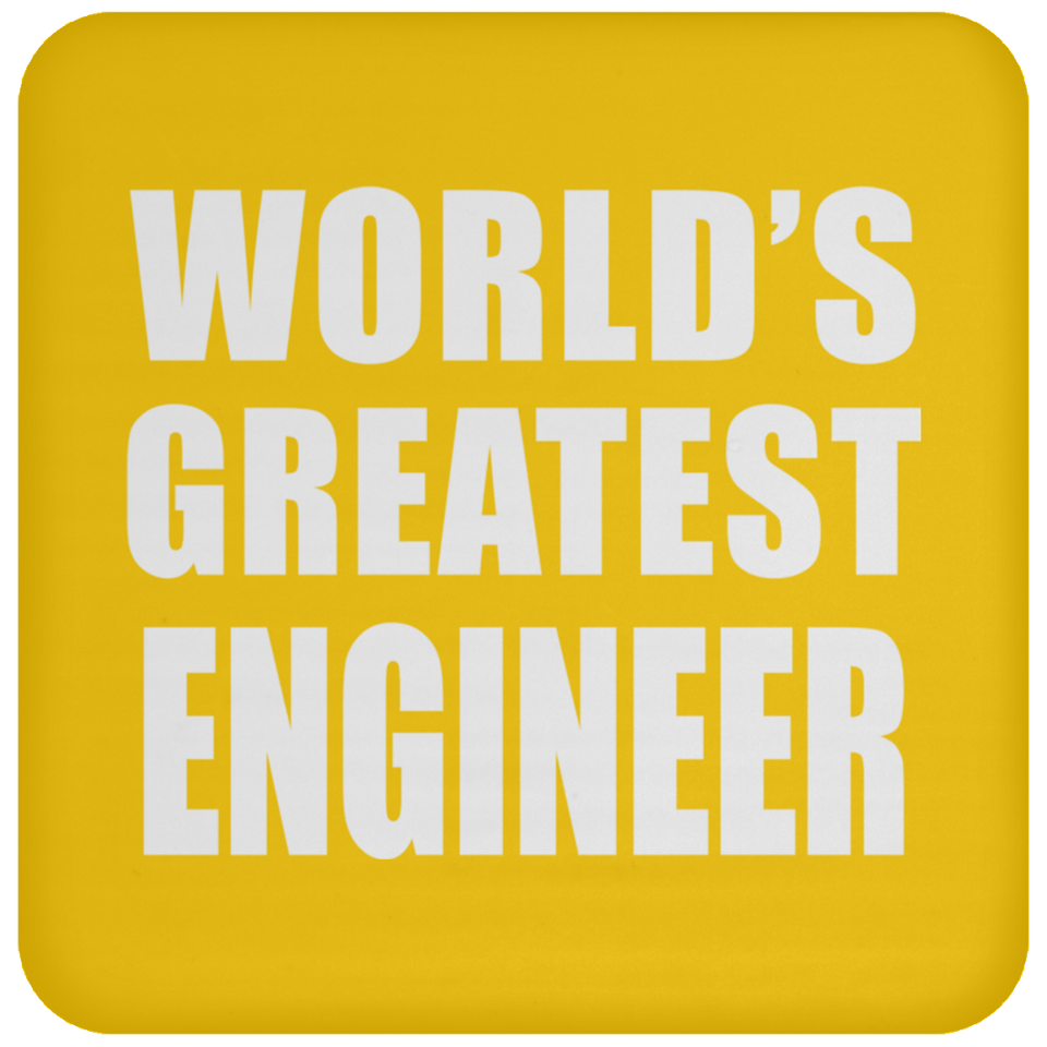 World's Greatest Engineer - Drink Coaster