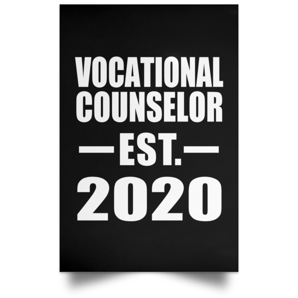 Vocational Counselor Established EST. 2020 - Poster Portrait
