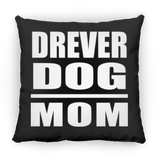 Drever Dog Mom - Throw Pillow Black