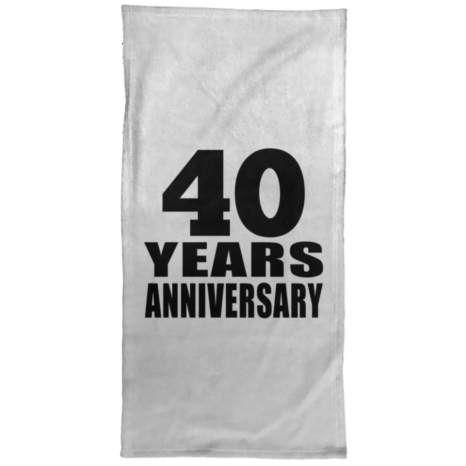 40th Anniversary 40 Years Anniversary - Hand Towel