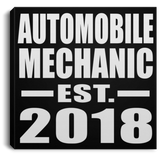 Automobile Mechanic Established EST. 2018 - Canvas Square