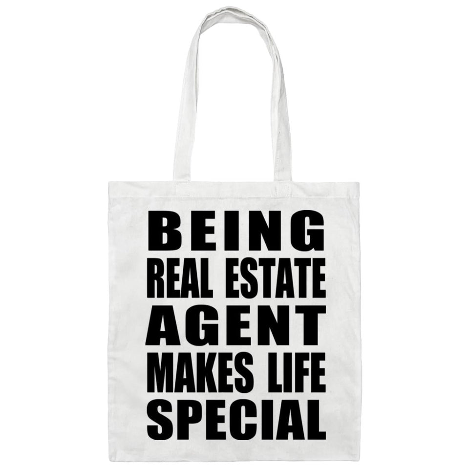 Being Real Estate Agent Makes Life Special - Tote Bag White