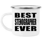 Best Stenographer Ever - 12oz Camping Mug