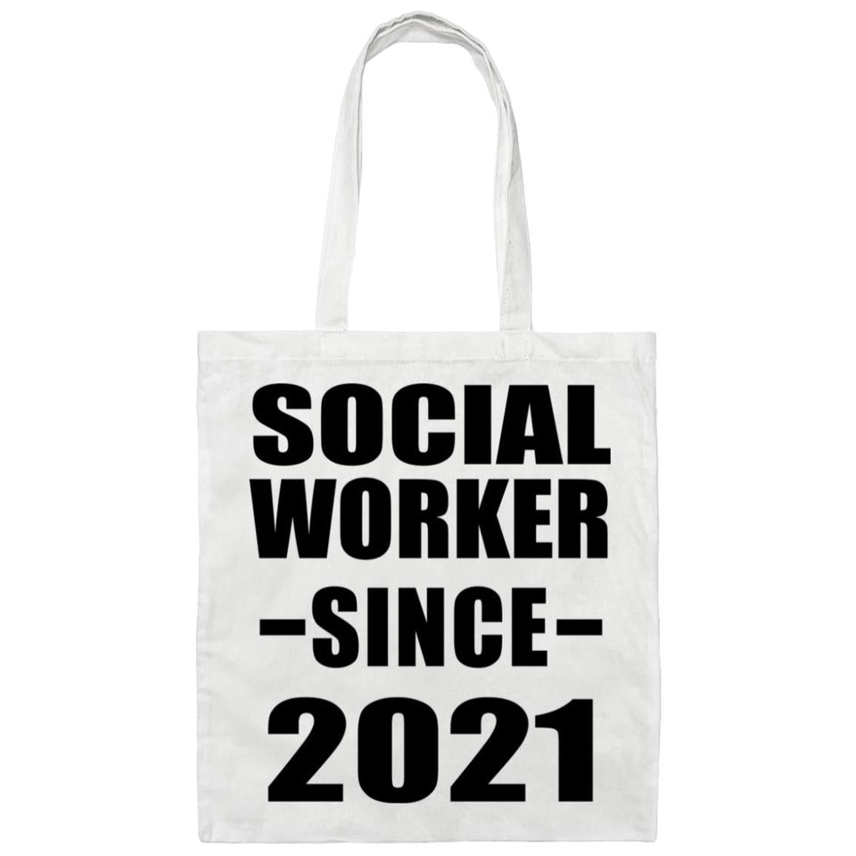 Social Worker Since 2021 - Tote Bag White