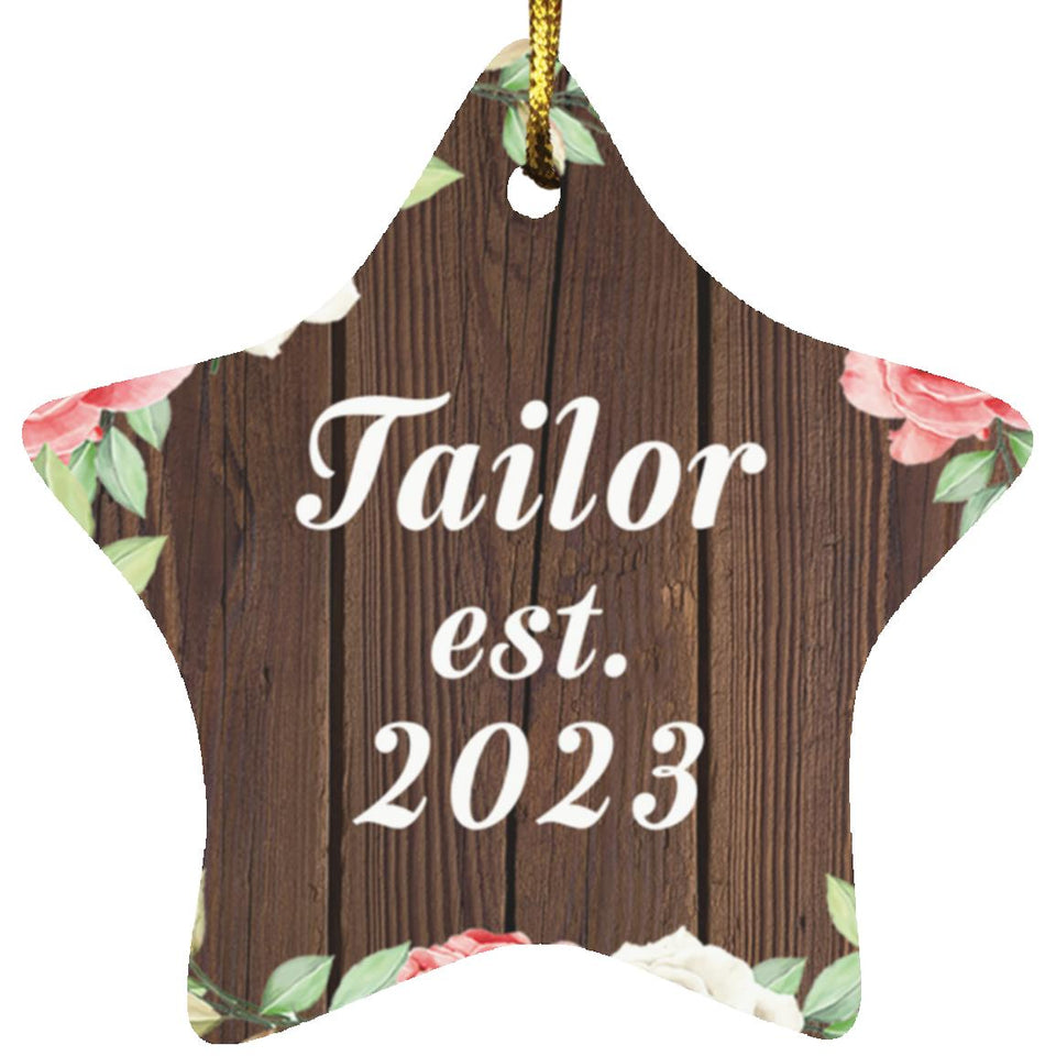 Tailor Established Est. 2023 - Star Ornament A