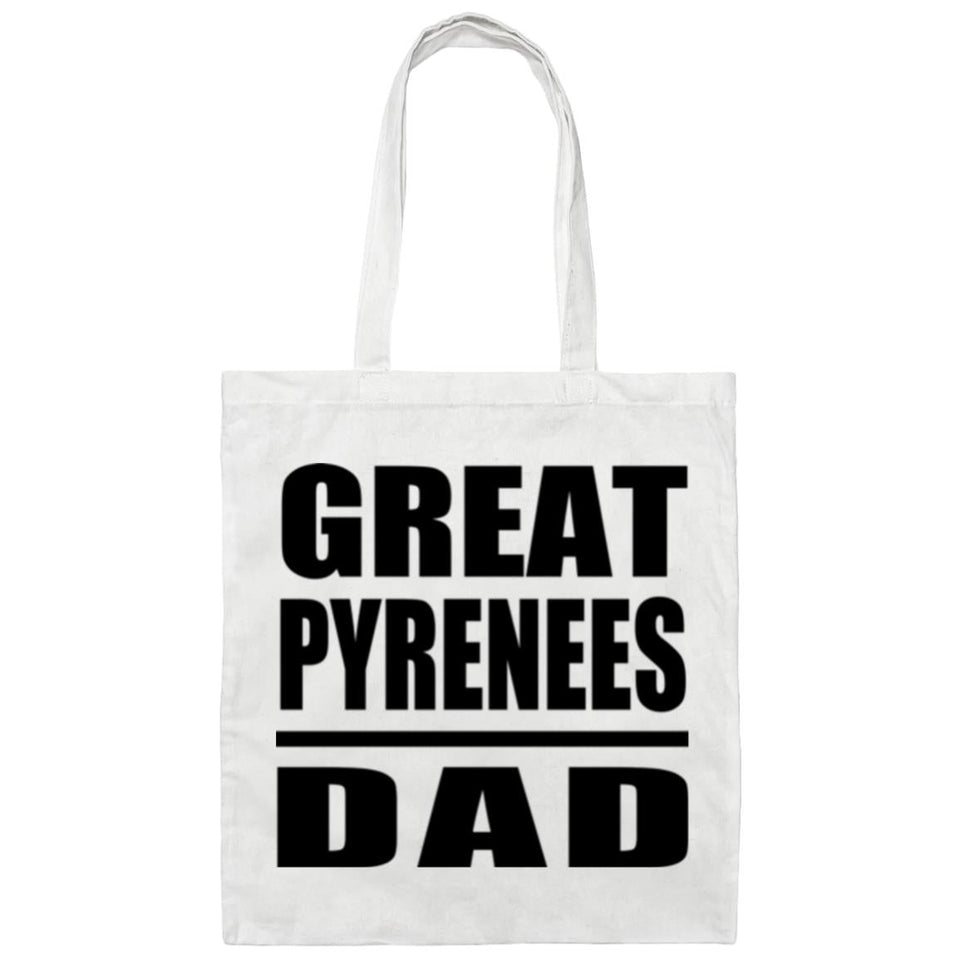 Great Pyrenees Dad - Tote Bag White