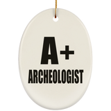 A+ Archeologist - Oval Ornament