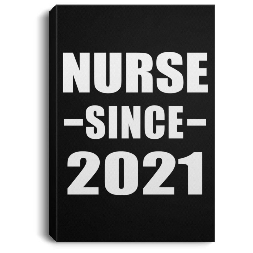 Nurse Since 2021 - Canvas Portrait