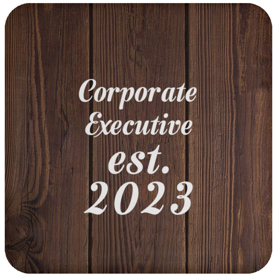 Corporate Executive Established Est. 2023 - Drink Coaster D