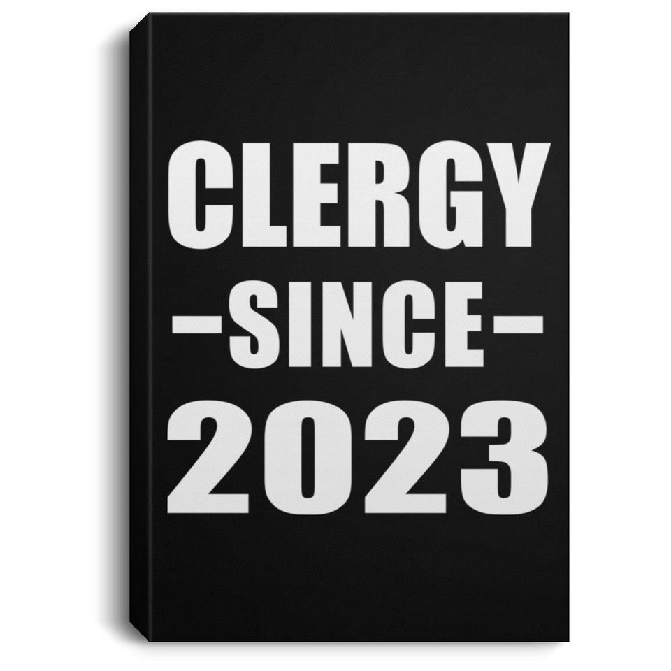 Clergy Since 2023 - Canvas Portrait