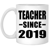 Teacher Since 2019 - 11oz Coffee Mug