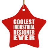 Coolest Industrial Designer Ever - Star Ornament